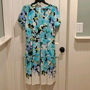 Karl Lagerfeld Floral Midi Dress